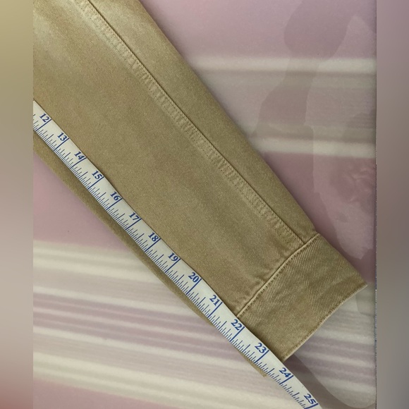 Michael Kors khaki denim jacket size M NWT - Picture 9 of 13